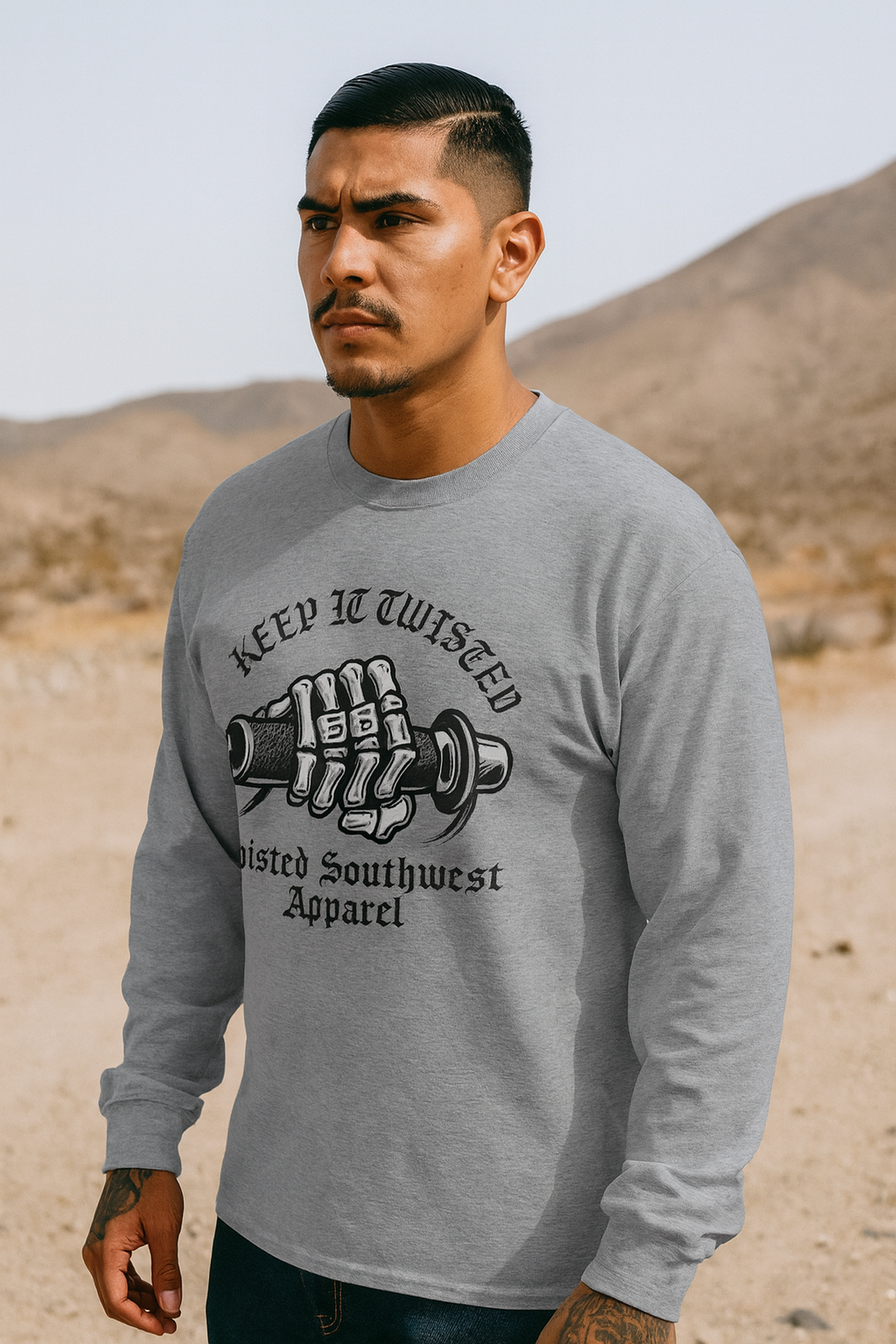 Keep It Twisted Long Sleeve Tshirt